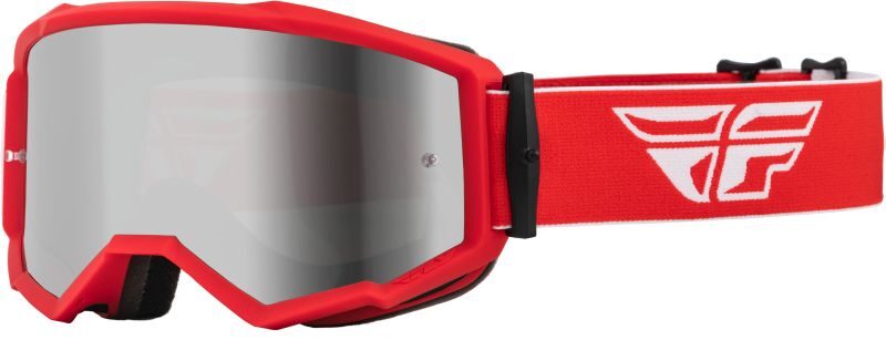 FLY RACING ZONE Red/Silver lens