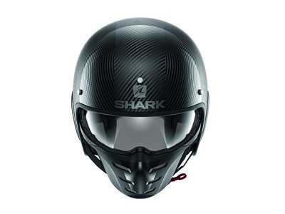 SHARK S-DRAK CARBON 2 SKIN melna/karbona